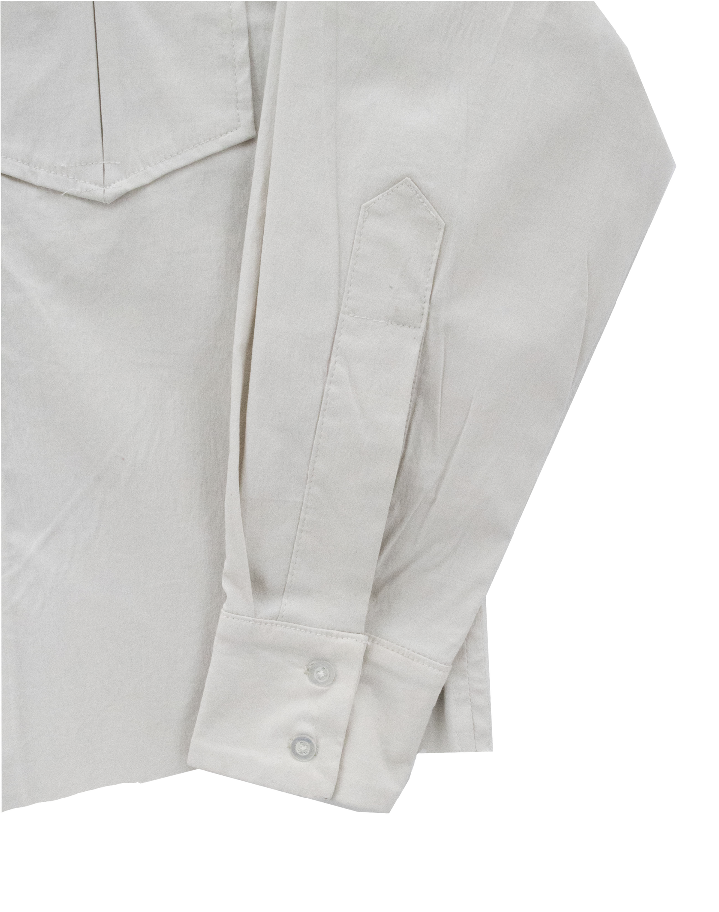ApronBoy Cream Unisex Cotton Stretch Shirt