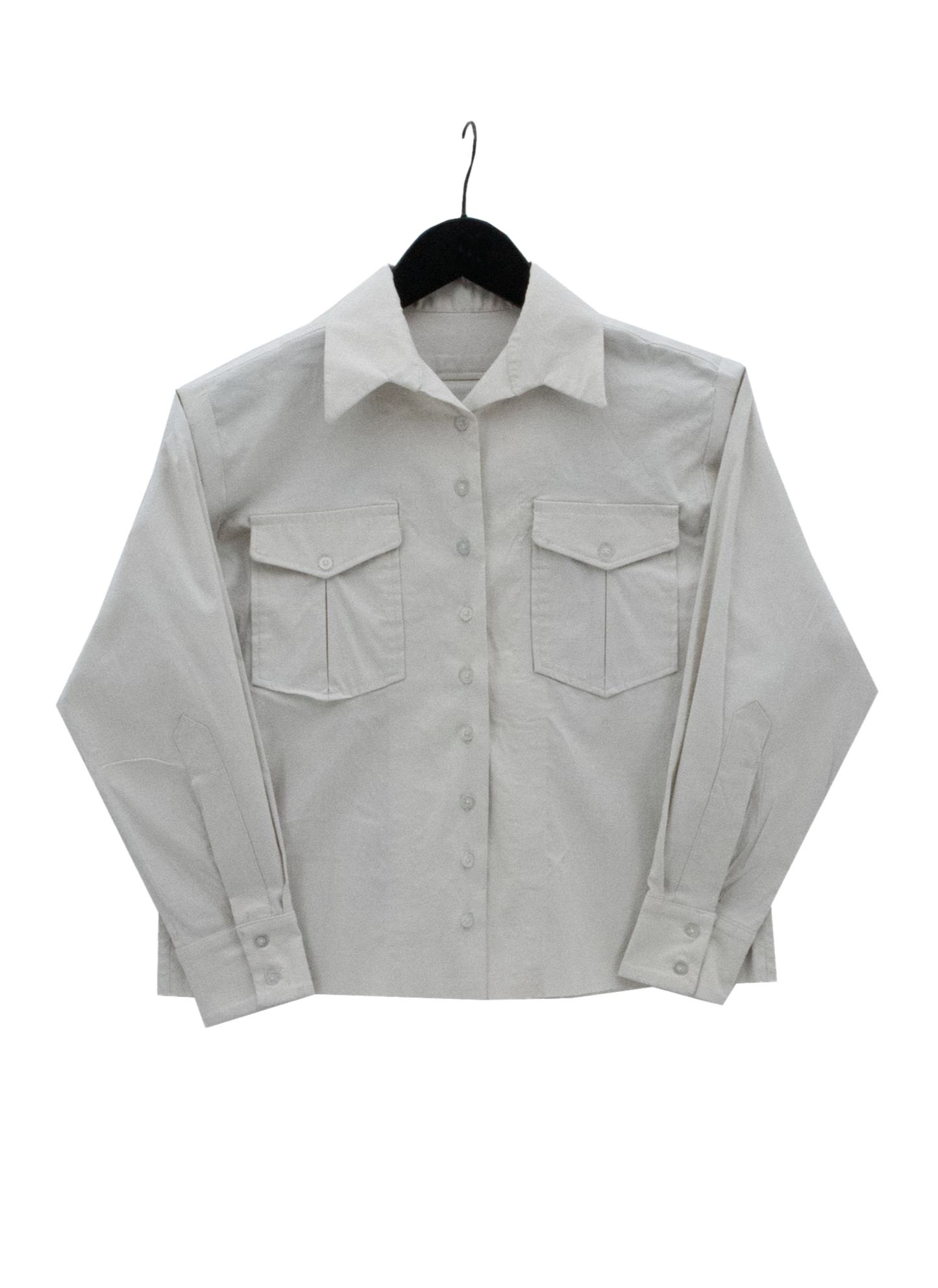 ApronBoy Cream Unisex Cotton Stretch Shirt