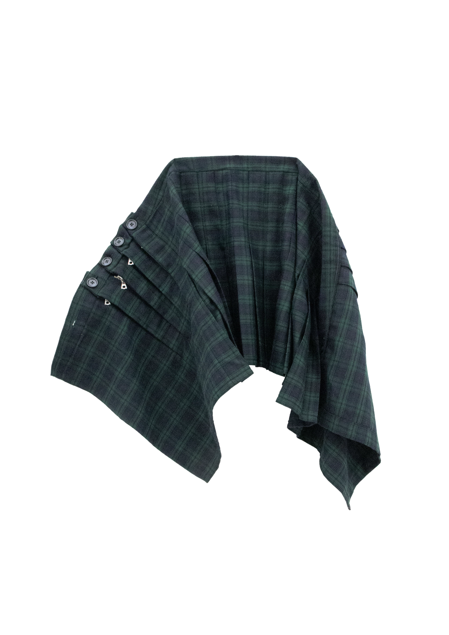 Zip Pleat School Skirt