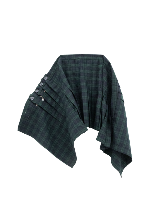 Zip Pleat School Skirt