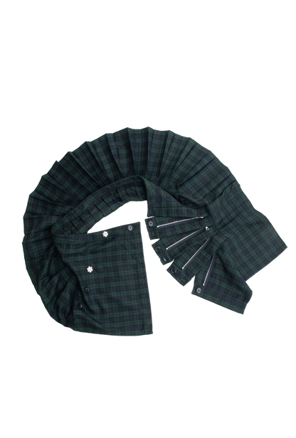 Zip Pleat School Skirt