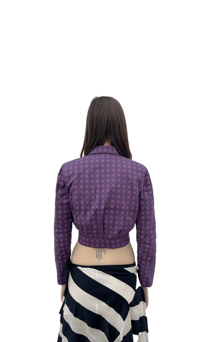 ApronBoy Purple Cropped Jacket