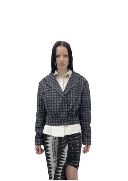 ApronBoy Black Cropped Jacket