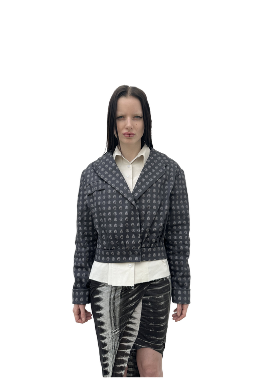 ApronBoy Black Cropped Jacket