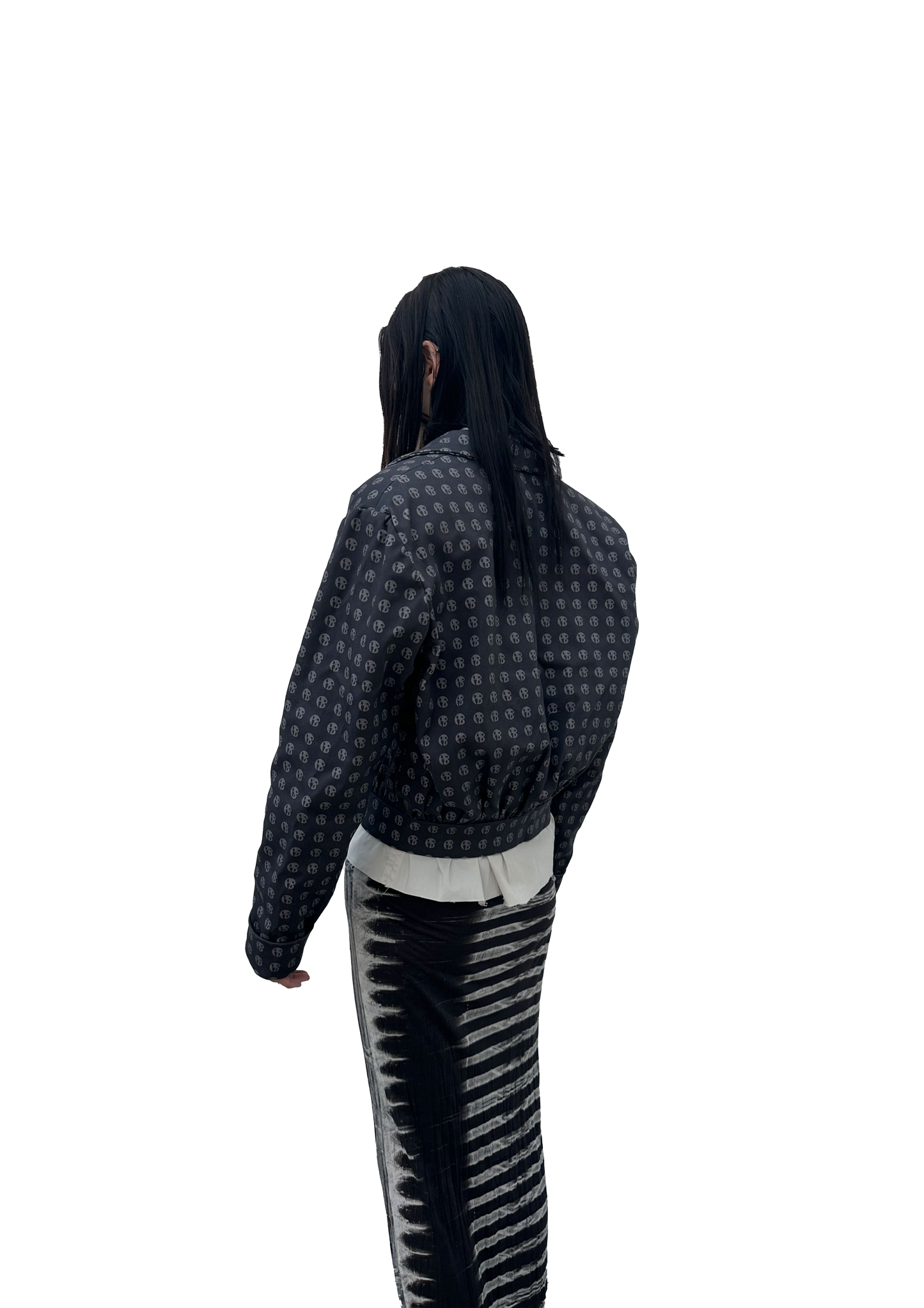 ApronBoy Black Cropped Jacket