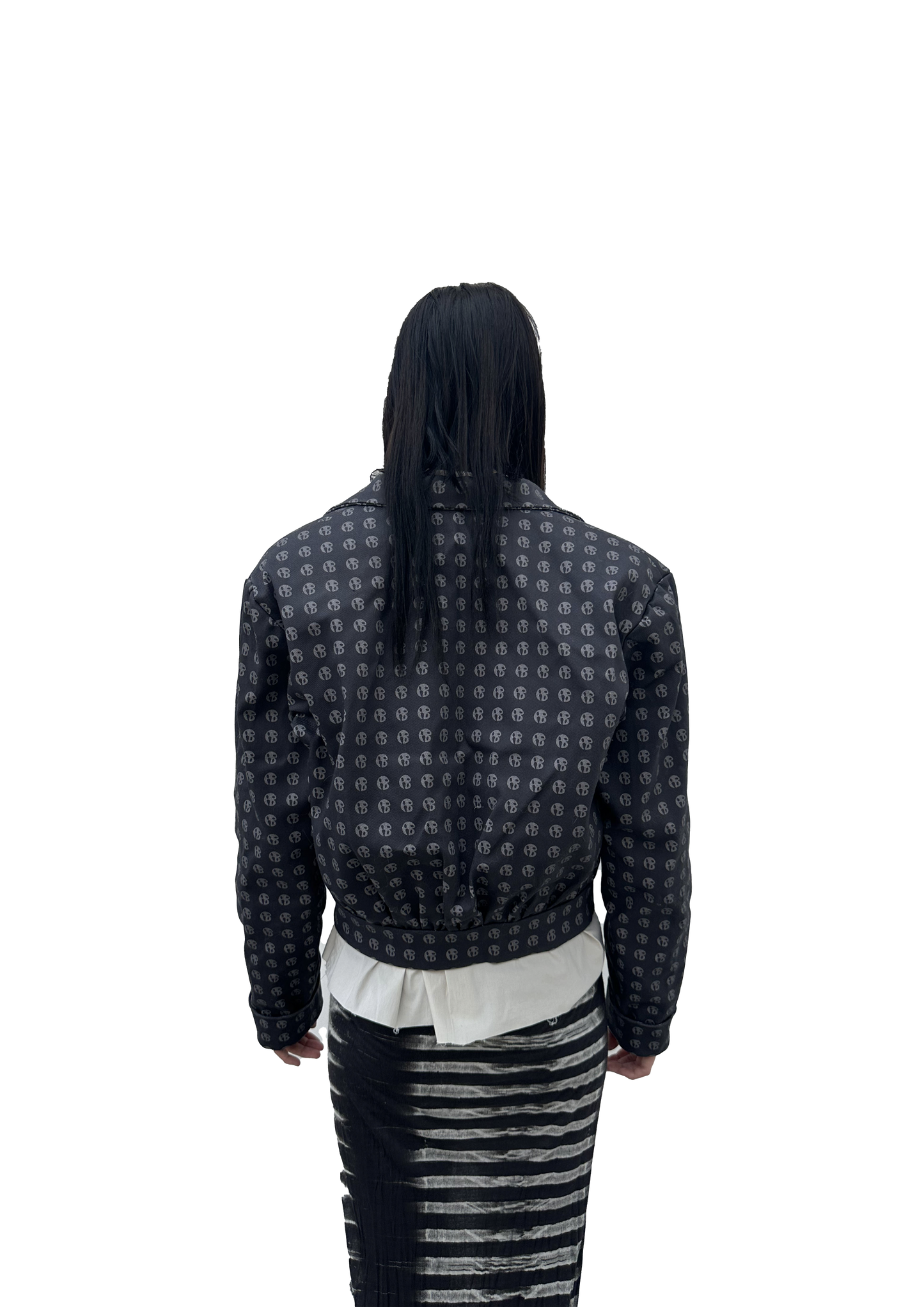 ApronBoy Black Cropped Jacket